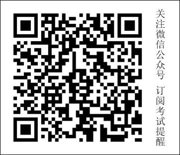 醫(yī)師報名、考試提醒訂閱二維碼（軟文用）