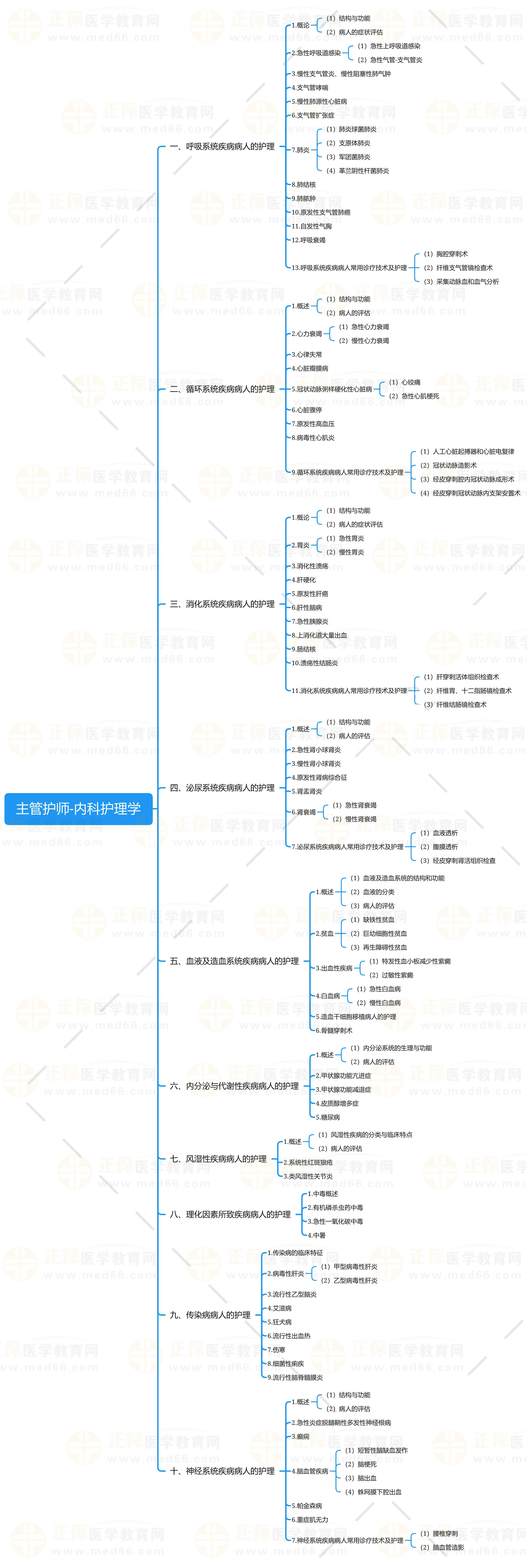 主管護(hù)師-內(nèi)科護(hù)理學(xué)